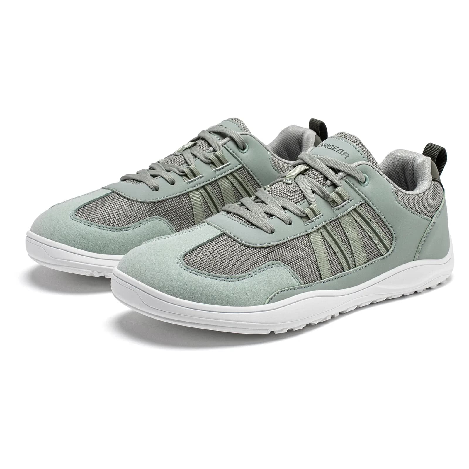 Chaussures minimalistes HOBIBEAR à bout large et maille patchwork