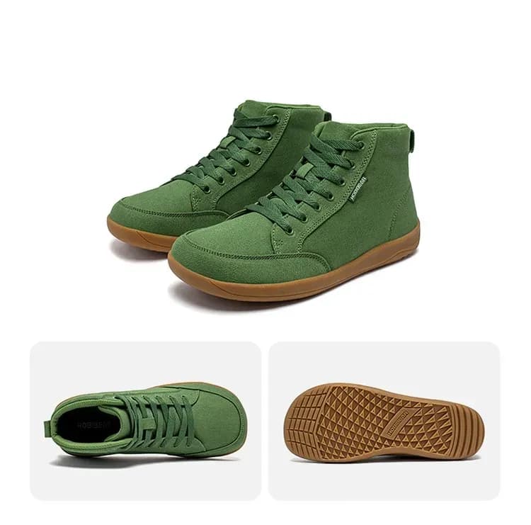 Chaussures barefoot montantes HOBIBEAR à bout large