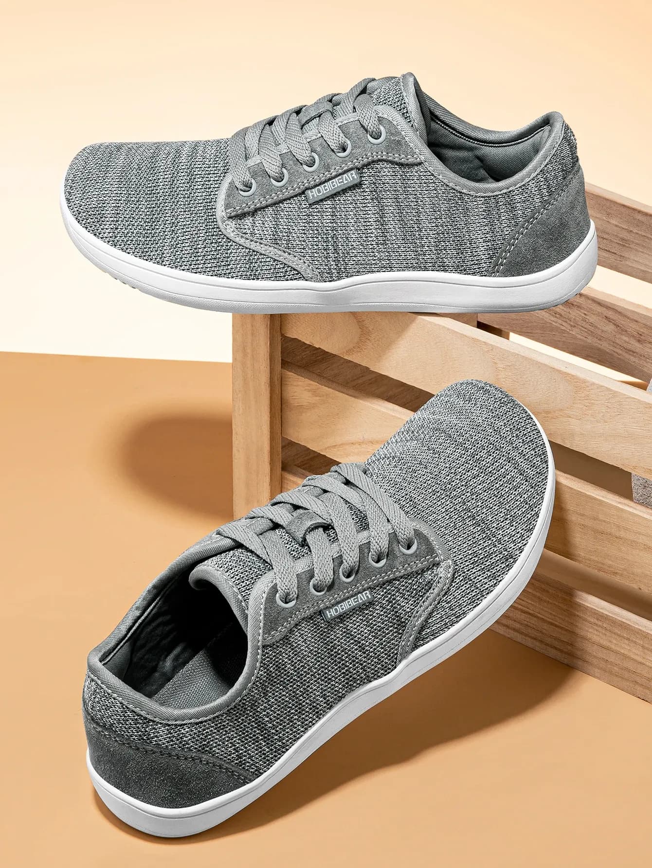 Chaussures minimalistes BIBEAR à bout large et zéro drop