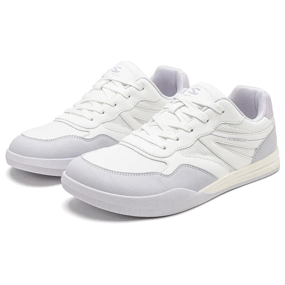 Baskets larges HOBIBEAR à lacets pour marche quotidienne
