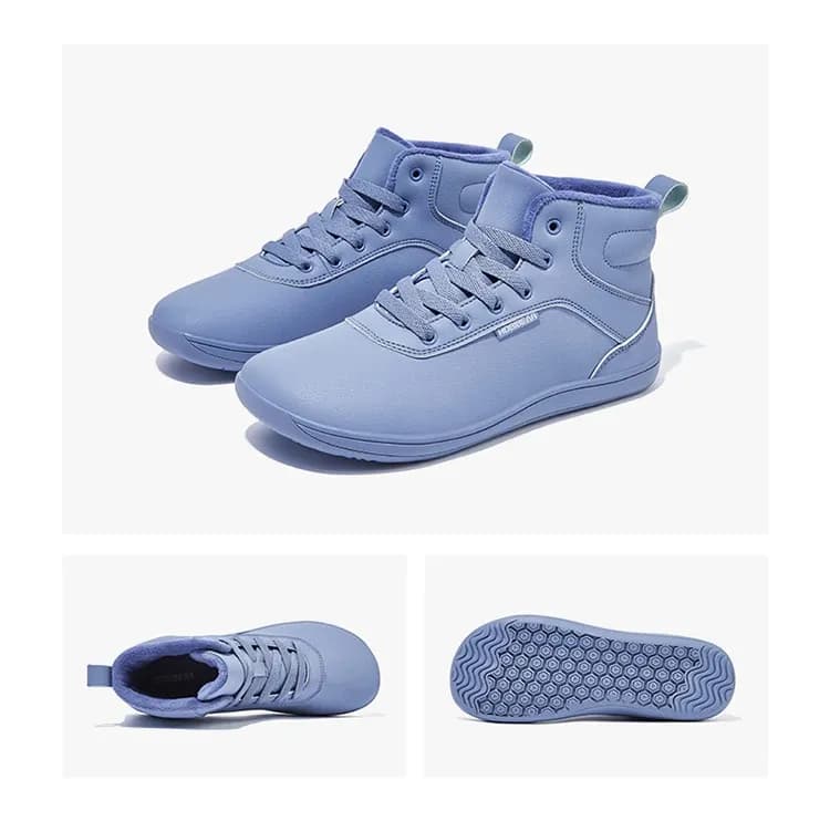 Chaussures d’hiver BIBEAR à lacets, bout large et doublure chaude