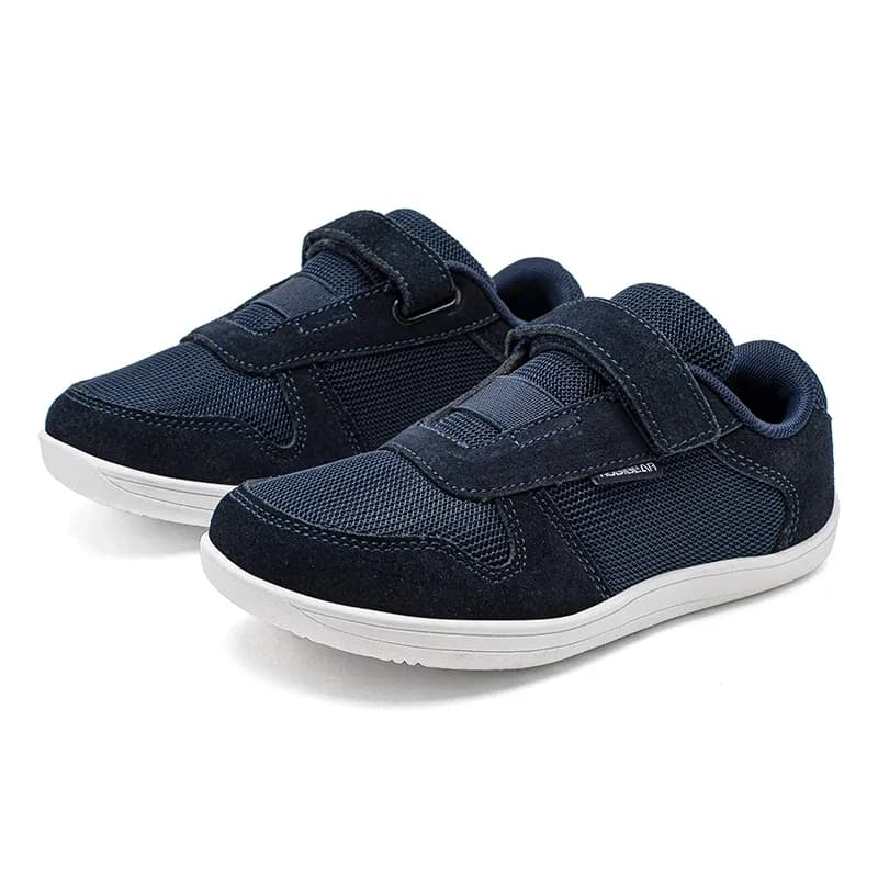 Baskets barefoot enfant BIBEAR à bout large et semelle souple