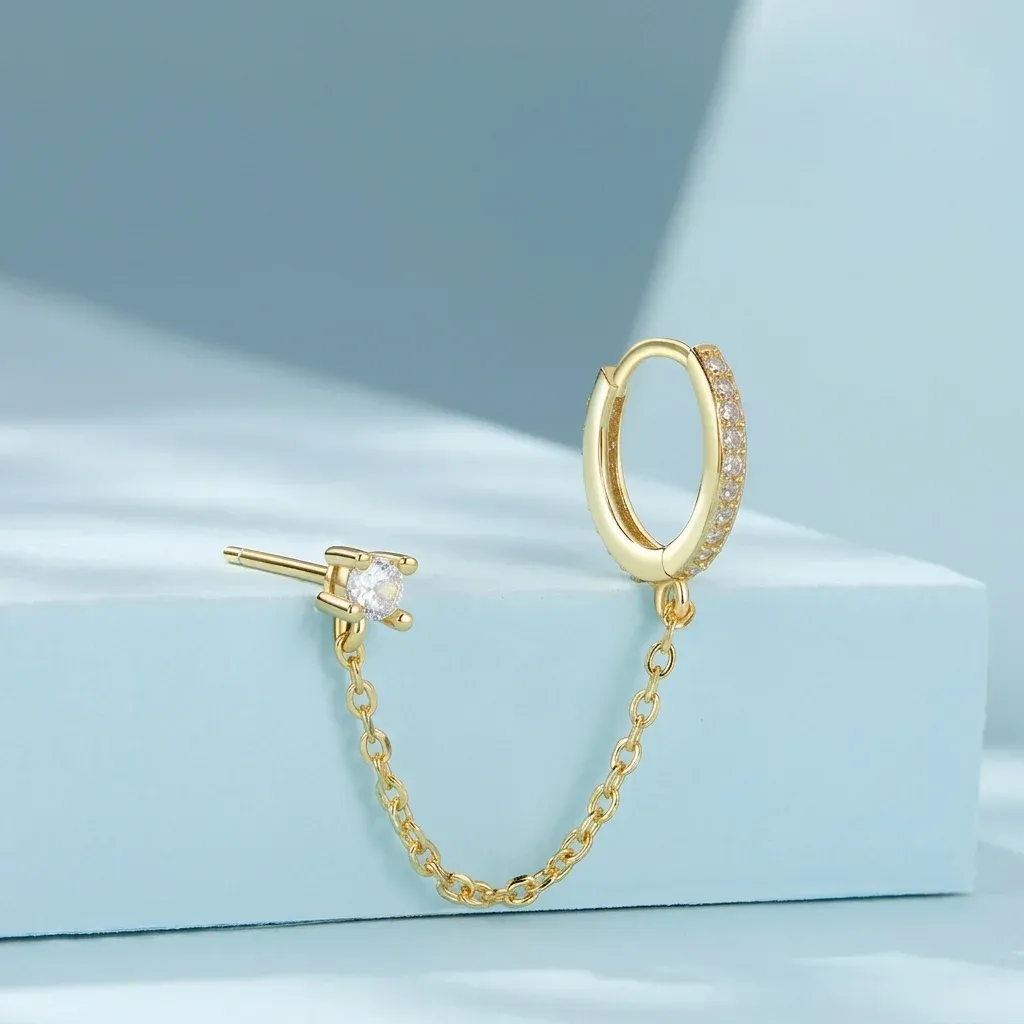 Boucles d’oreilles argent 925 Bamoer