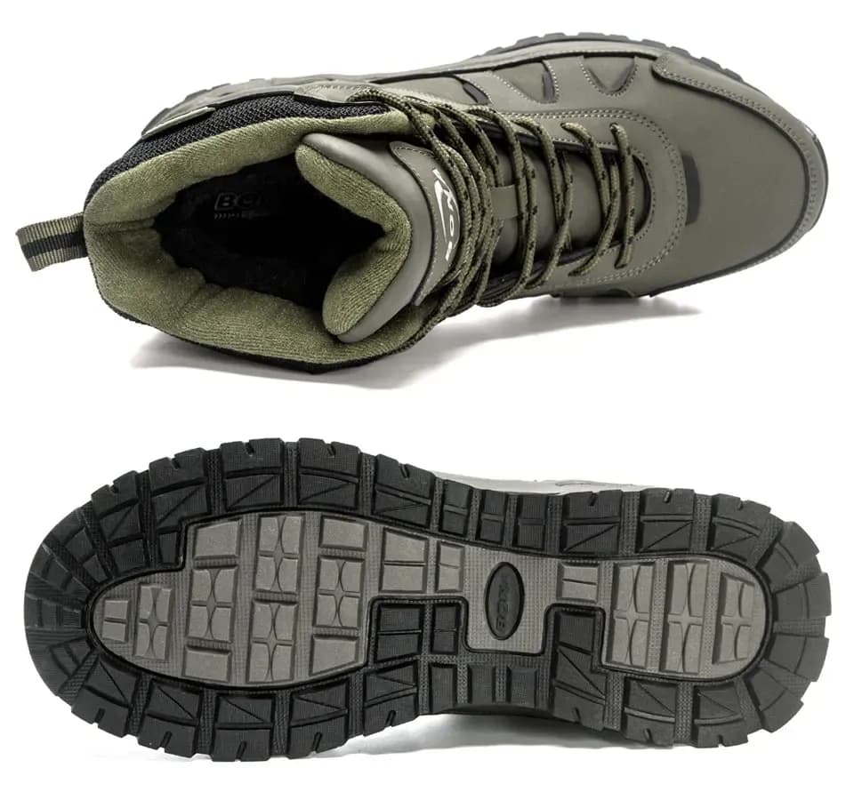 Bottes de randonnée montantes BONA doublées peluche pour homme