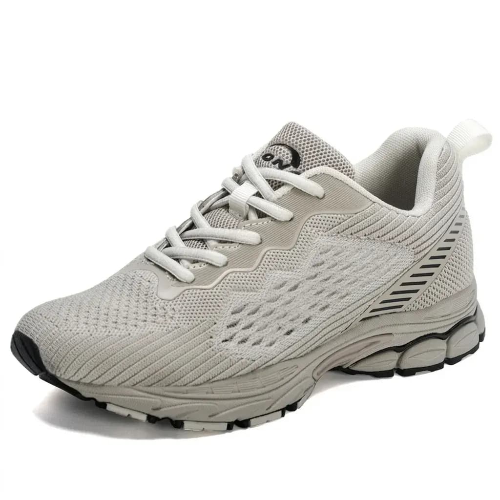 Baskets BONA grises respirantes femme