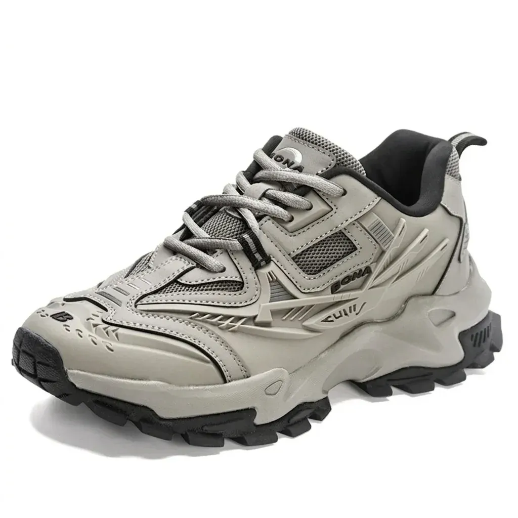 Basket BONA grise pour homme