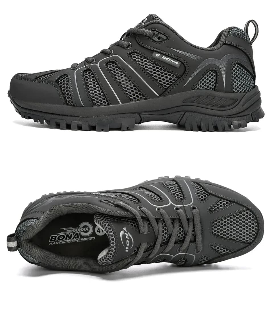BONA 35839 : chaussures de marche respirantes pour homme