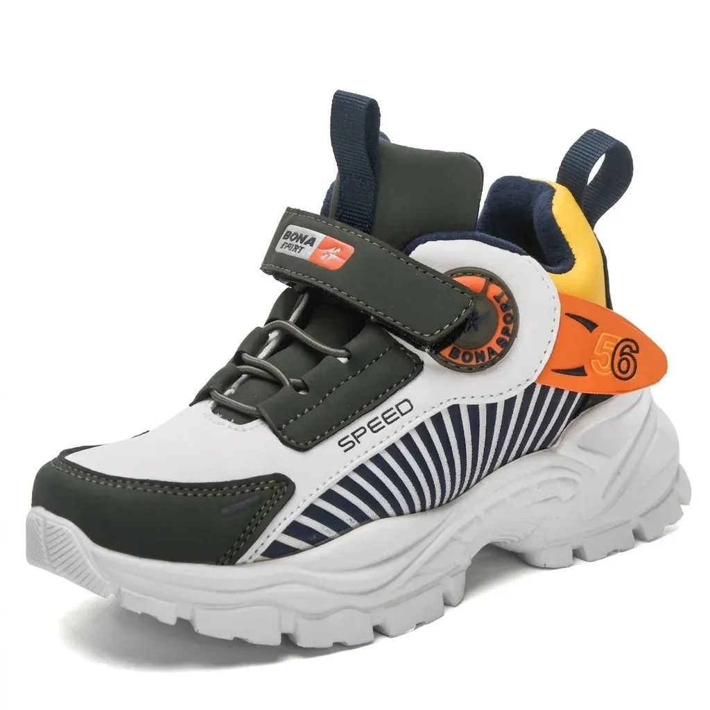 Basket enfant BONA scratch respirante