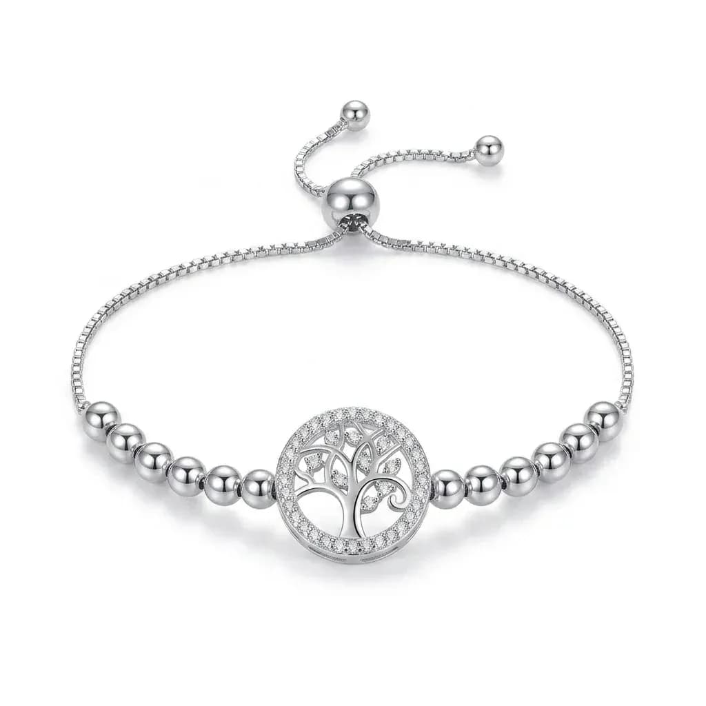 Bracelet arbre de vie argent 925 WOSTU