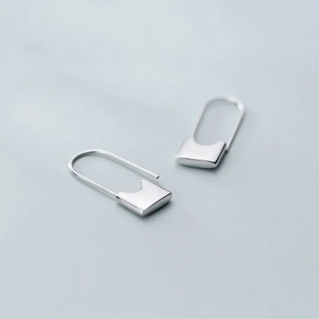 Boucles d’oreilles géométriques argent 925 MODIAN