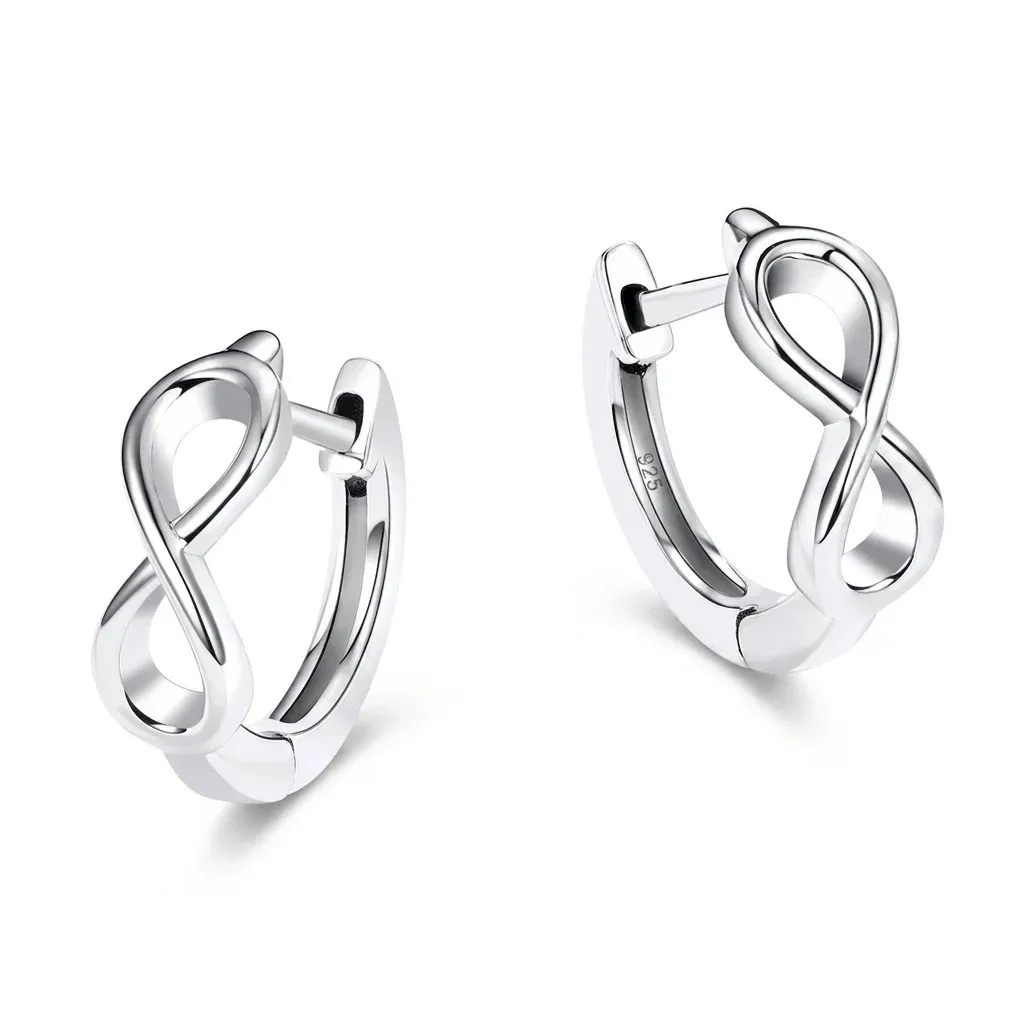 Boucles d’oreilles argent 925 infini WOSTU