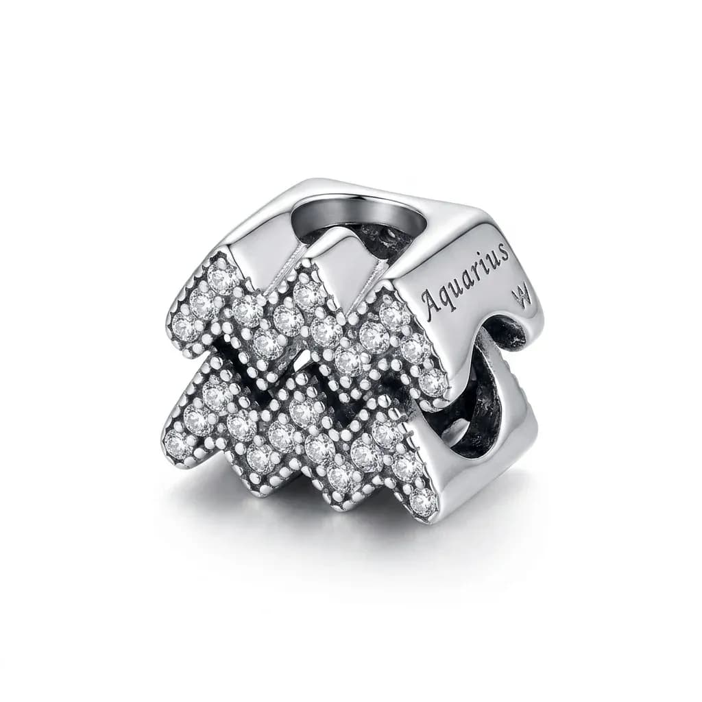 Breloque zodiaque WOSTU argent 925