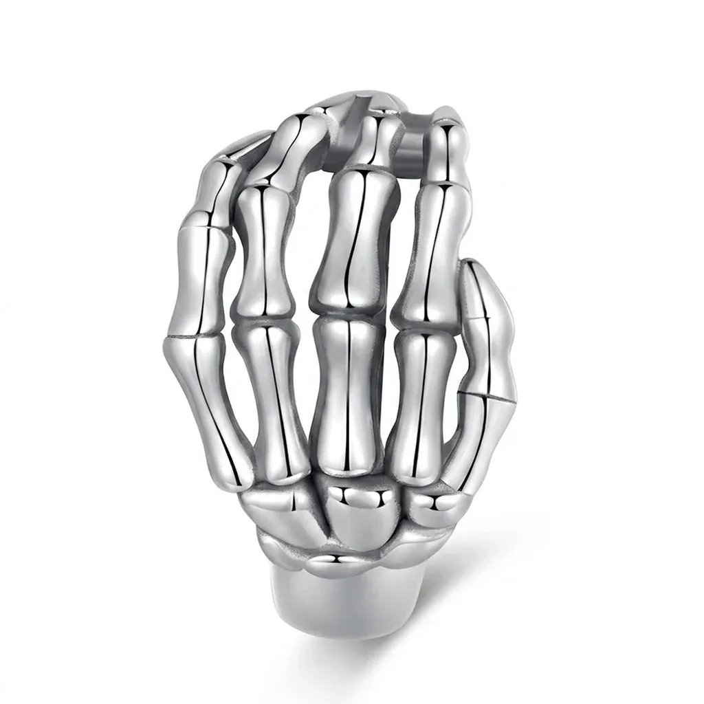 Bague squelette argent 925 WOSTU