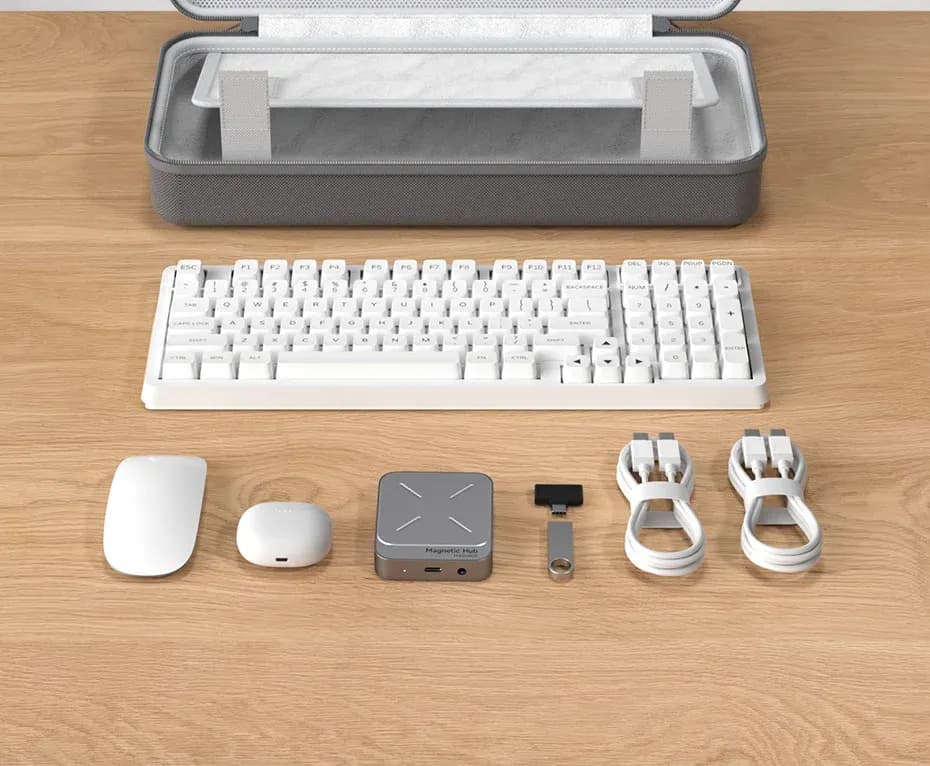 Étui rigide Hagibis pour clavier portable 68/87 touches