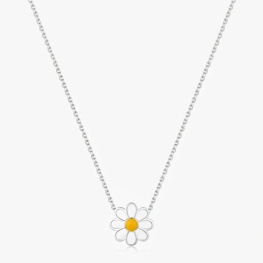 Collier marguerite argent 925 MODIAN