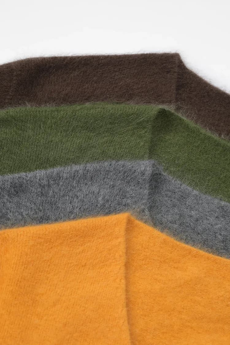 Pull oversize en laine et cachemire à col V pour femme