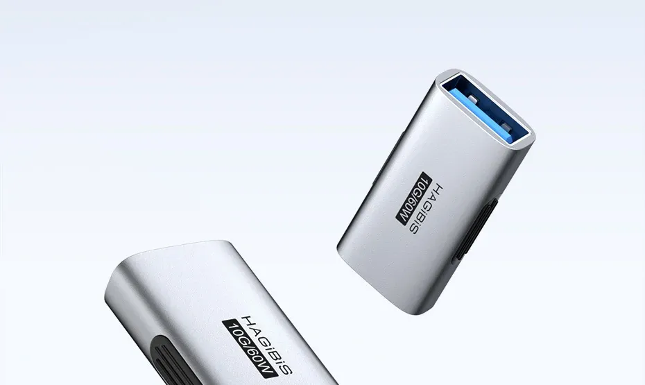 Adaptateur USB-C femelle vers USB femelle Hagibis 60W OTG