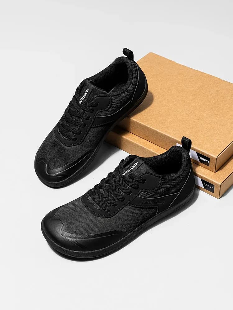Chaussures minimalistes HOBIBEAR à bout large et lacets