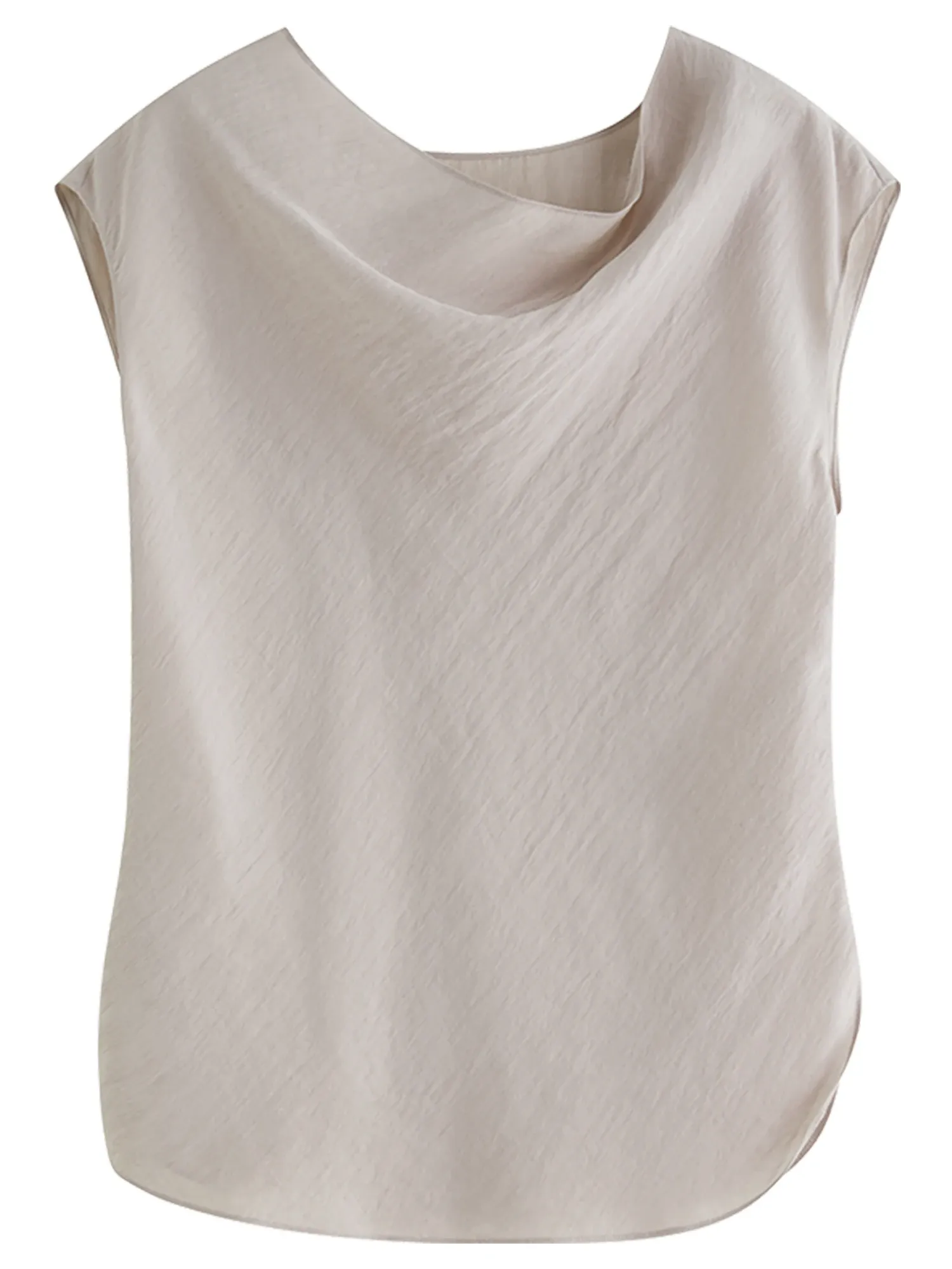 Ensemble drapé sans manches FANSILANEN pour soirée d’été