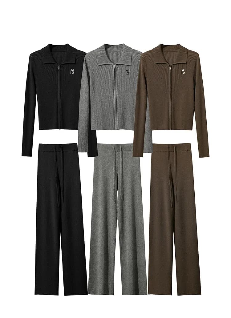 Cardigan AMII brodé à coupe slim pour bureau