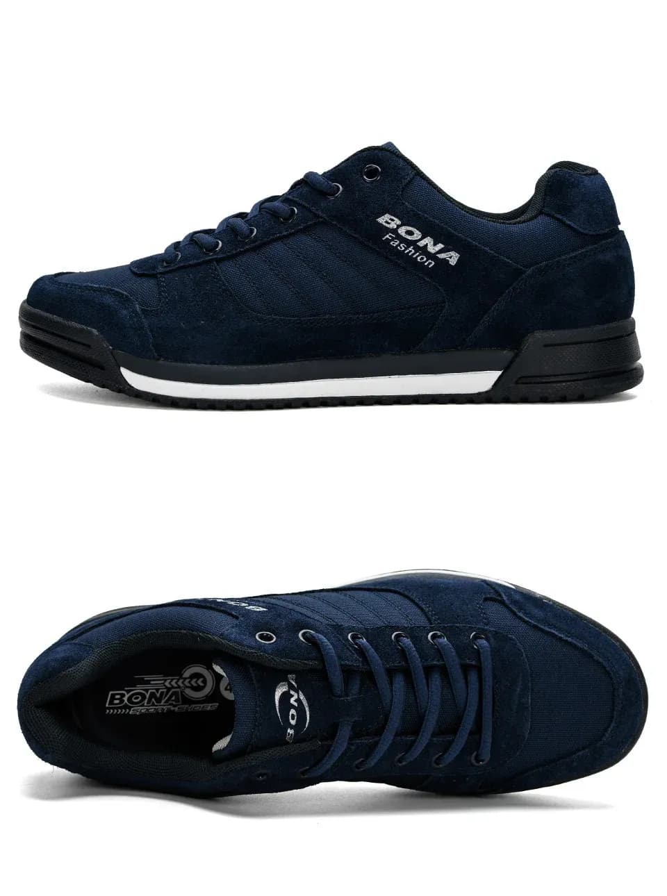 BONA chaussures de skate respirantes pour homme, usage quotidien