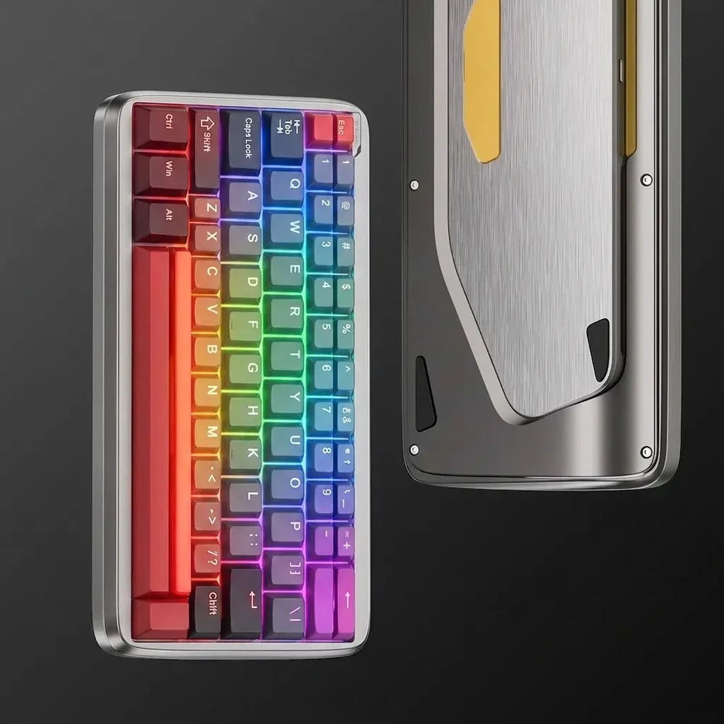 Clavier mécanique RK Ultra65 aluminium RGB