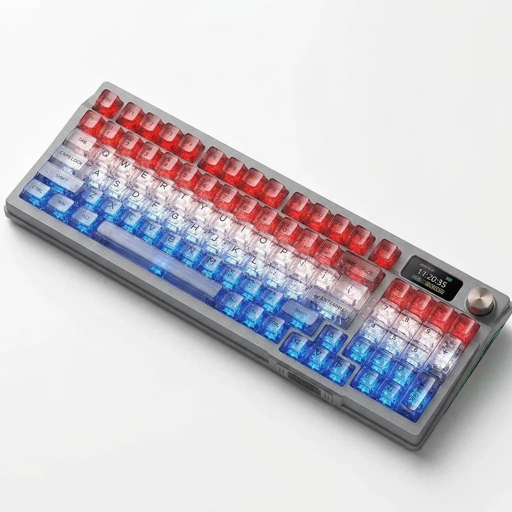 Kit transparent de capuchons pour clavier
