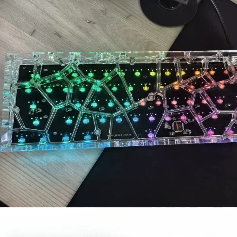 Coque GH60 ajourée Attackfox pour claviers 60 %