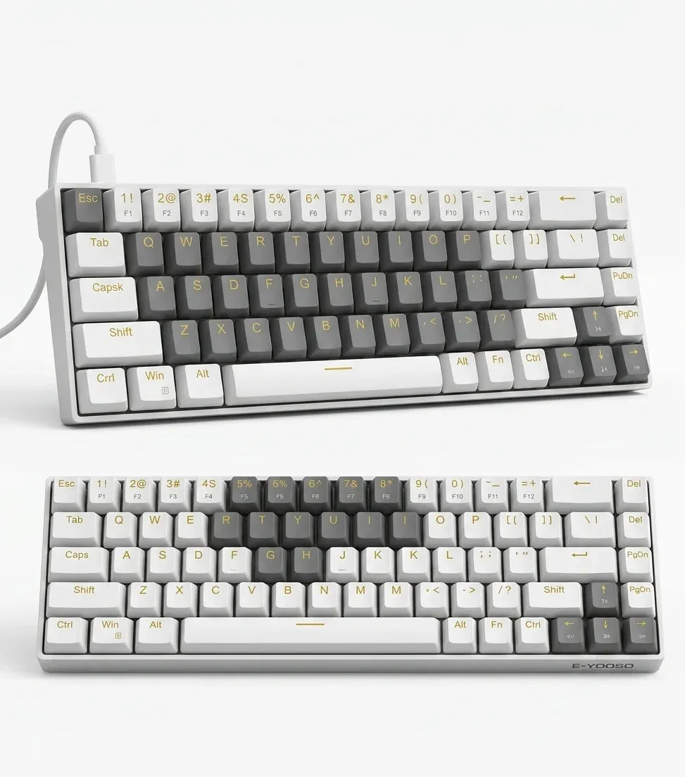 Clavier mécanique compact E-YOOSO 68 touches