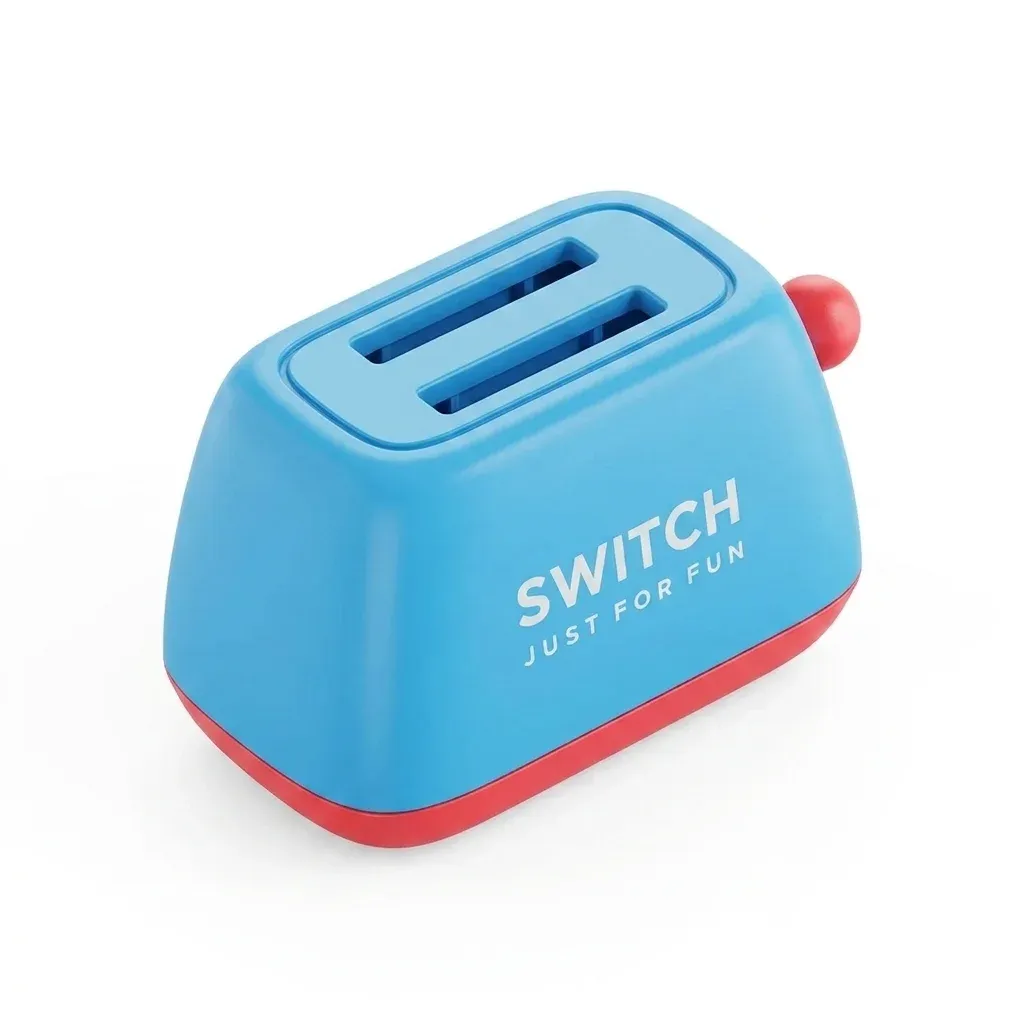 Étui cartes Switch Hagibis motif grille-pain