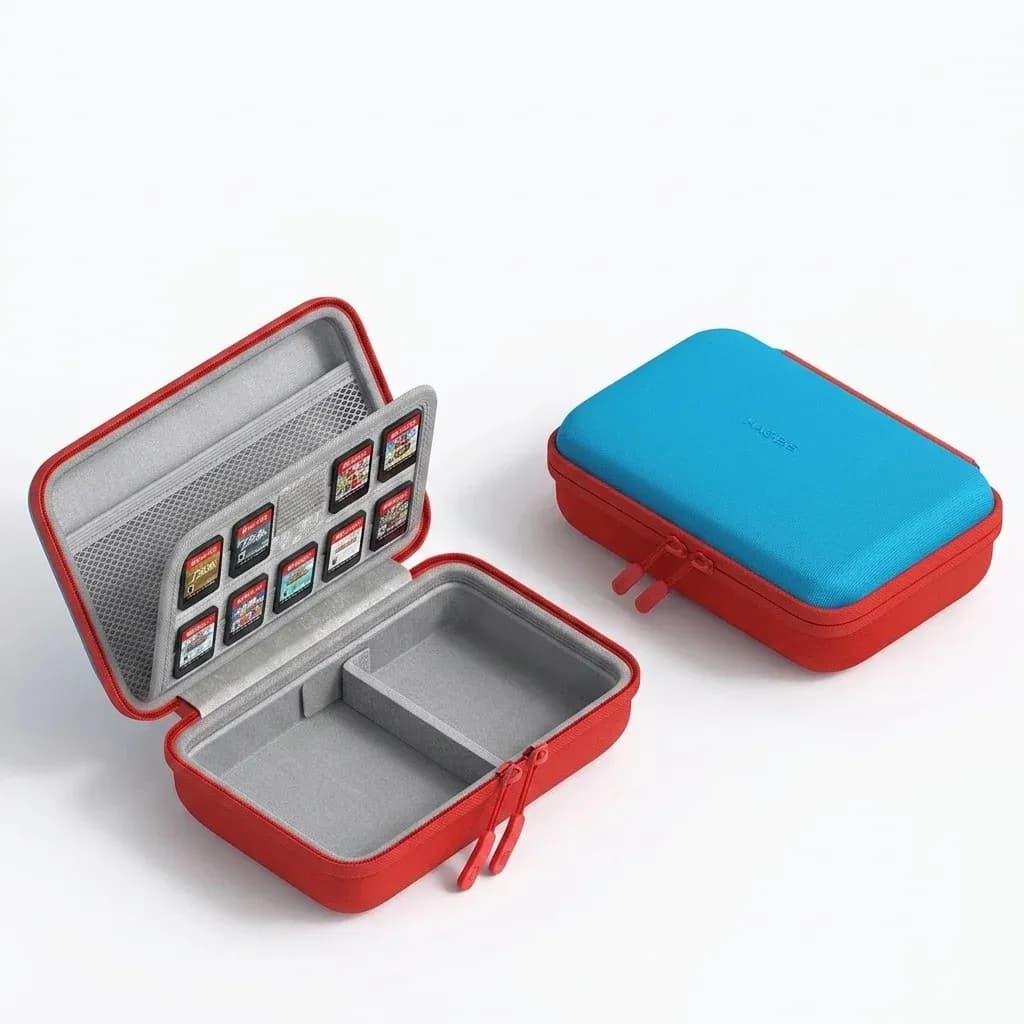 Étui Hagibis rouge et bleu pour Switch