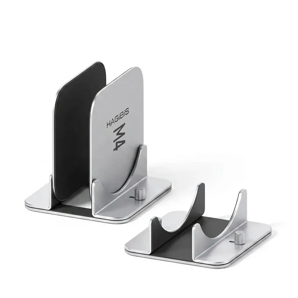 Support vertical aluminium réglable pour Mac mini