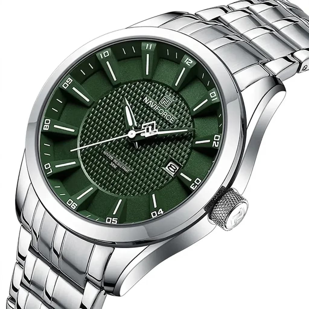 Montre NAVIFORCE quartz 3ATM à grand cadran pour homme