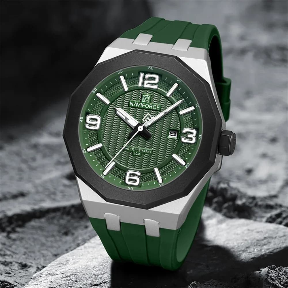 Montre NAVIFORCE NF8079 quartz grand cadran étanche