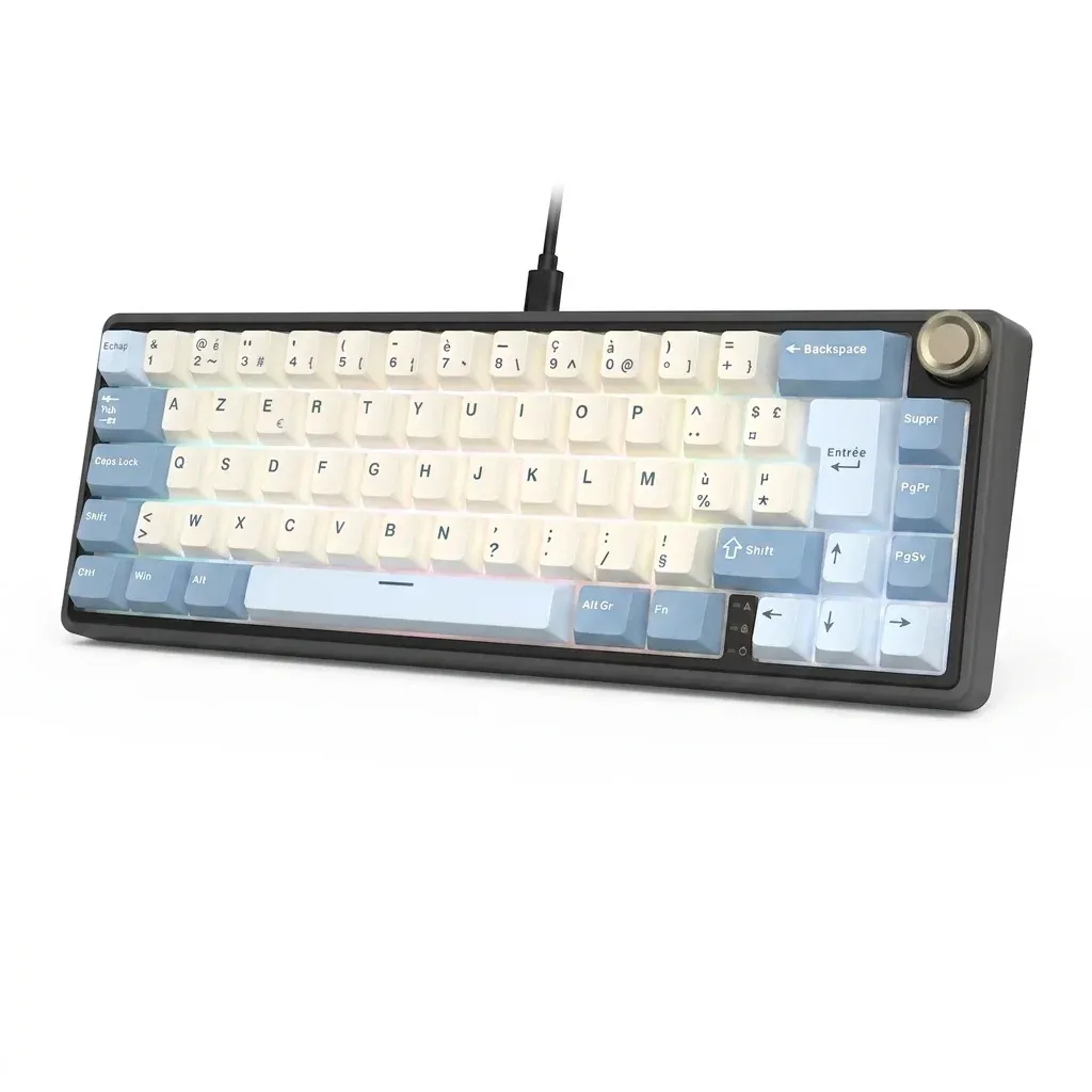 מקלדת Royal Kludge R65 חוטית RGB