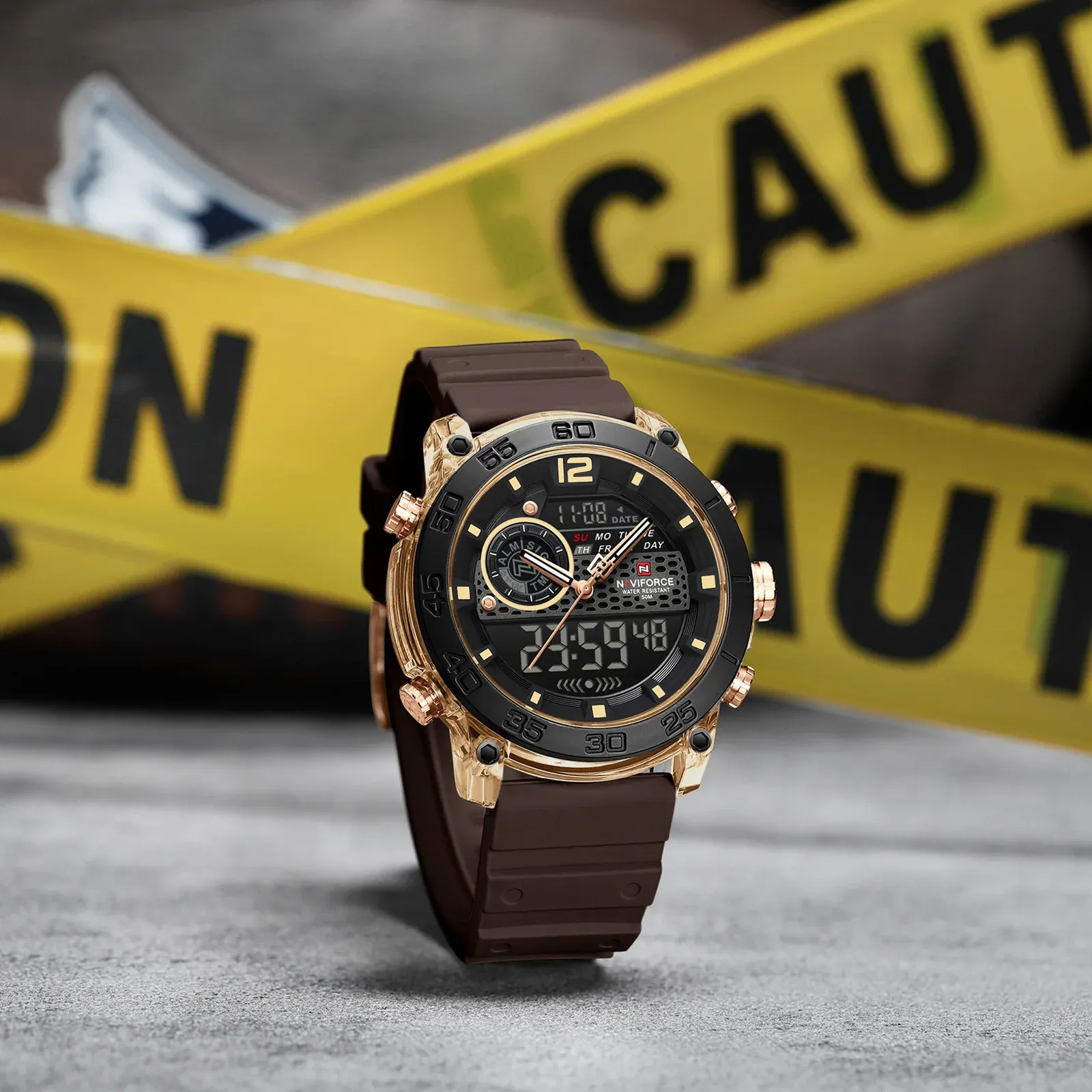 Montre hybride NAVIFORCE NF6104 sport étanche