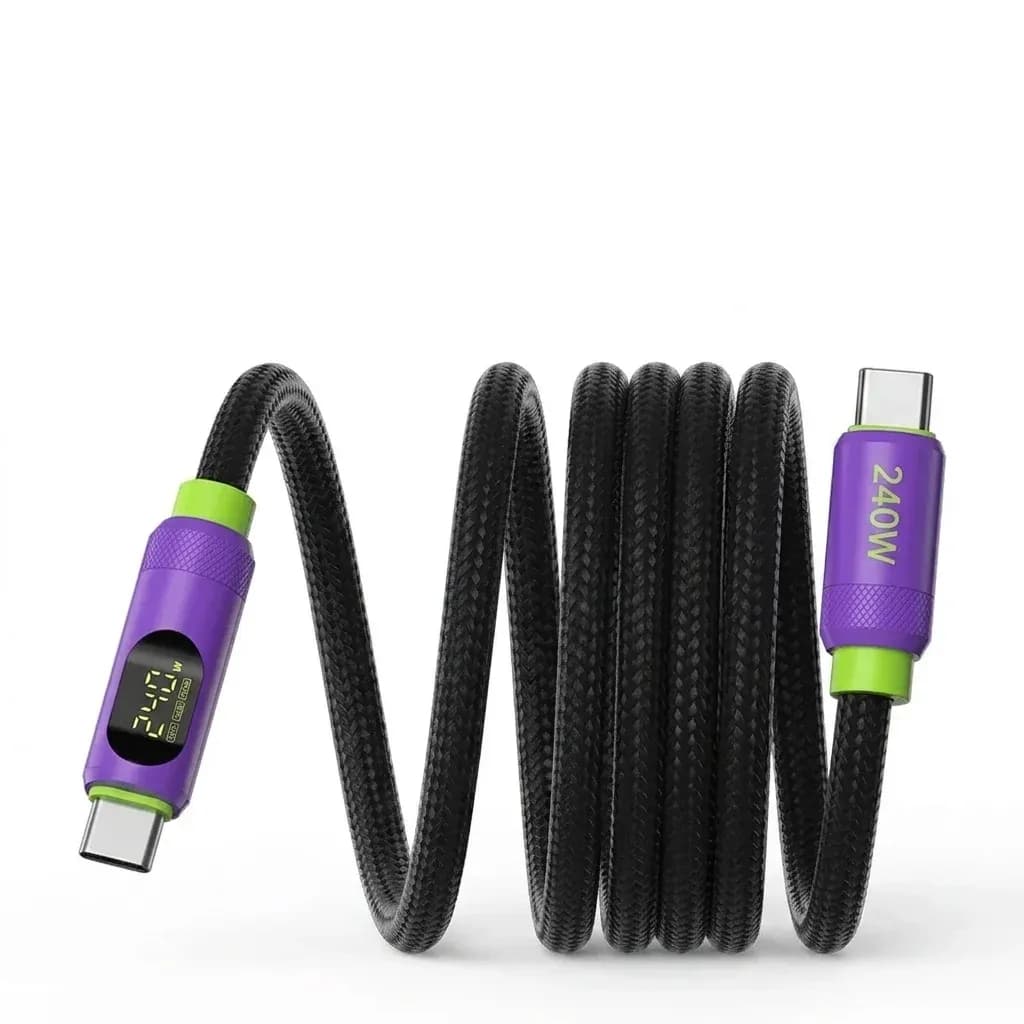 Câble USB-C magnétique Hagibis avec écran LED