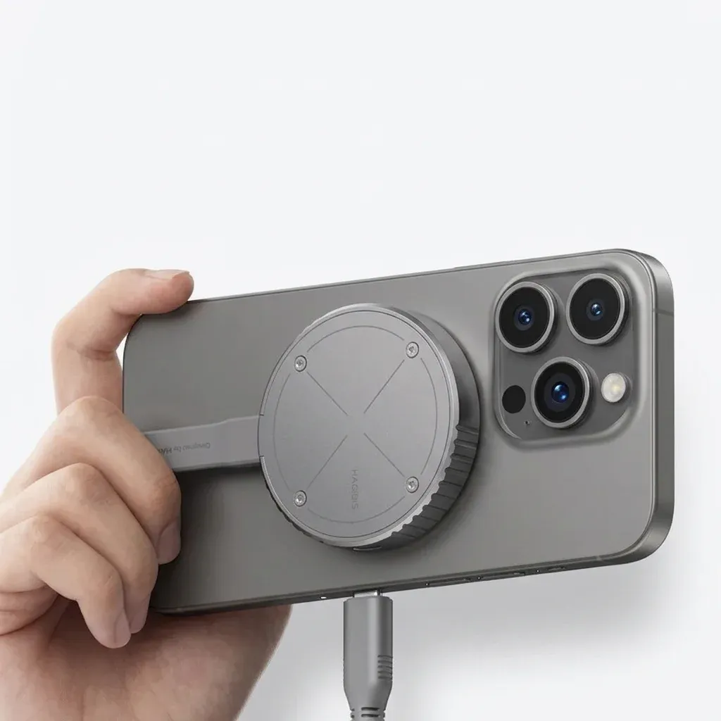 Boîtier SSD magnétique Hagibis gris USB-C