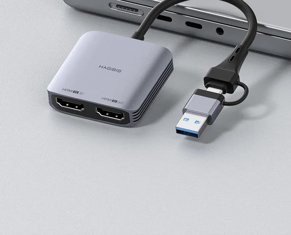 Carte d’acquisition vidéo Hagibis USB A/C 1080p avec boucle 4K
