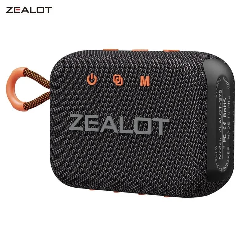 Enceinte Bluetooth Zealot S75 portable étanche à basses renforcées